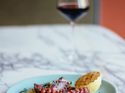 Pulpo a la brasa